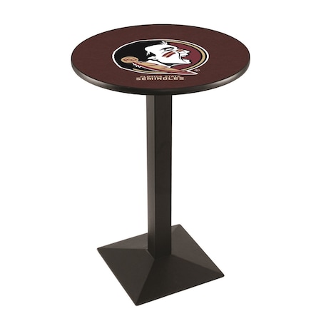 36 Blk Wrinkle Florida State (Head) Pub Table